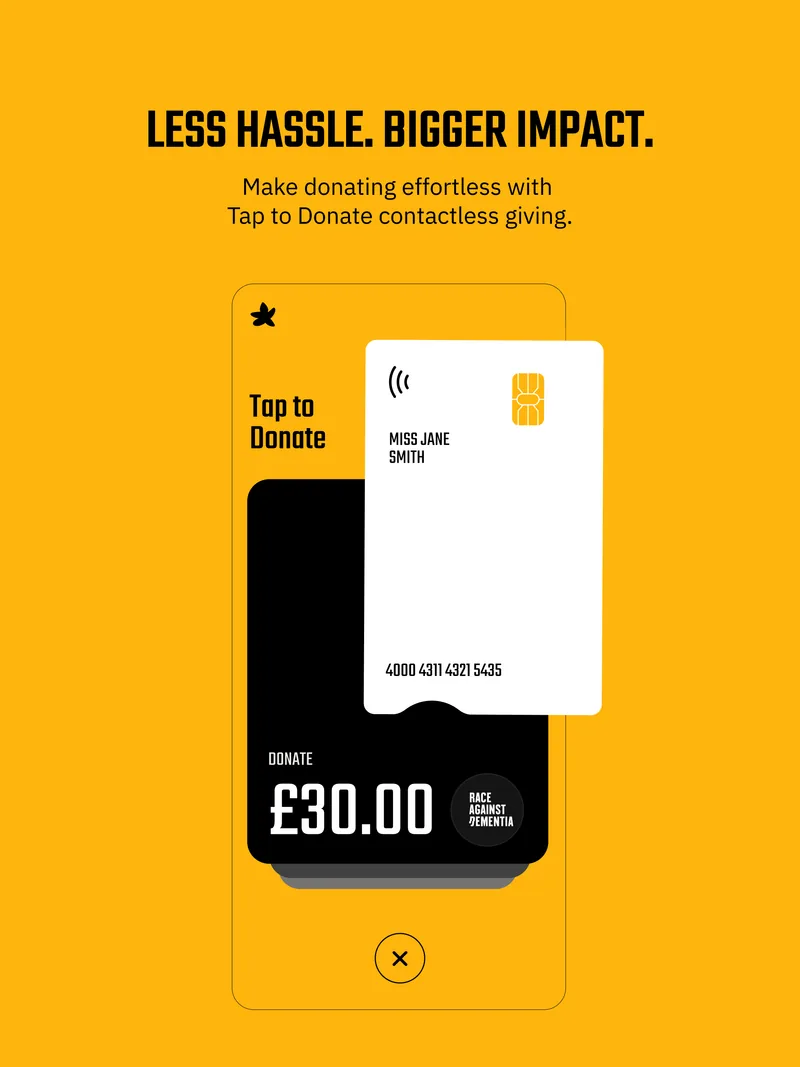 Less hassle, bigger impact: effortless donating with Tap to Donate contactless giving