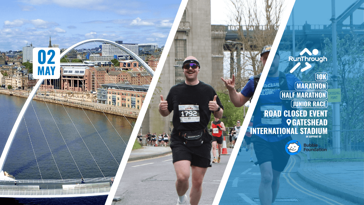 Newcastle-Gateshead Marathon, Half Marathon & 10k May 2027