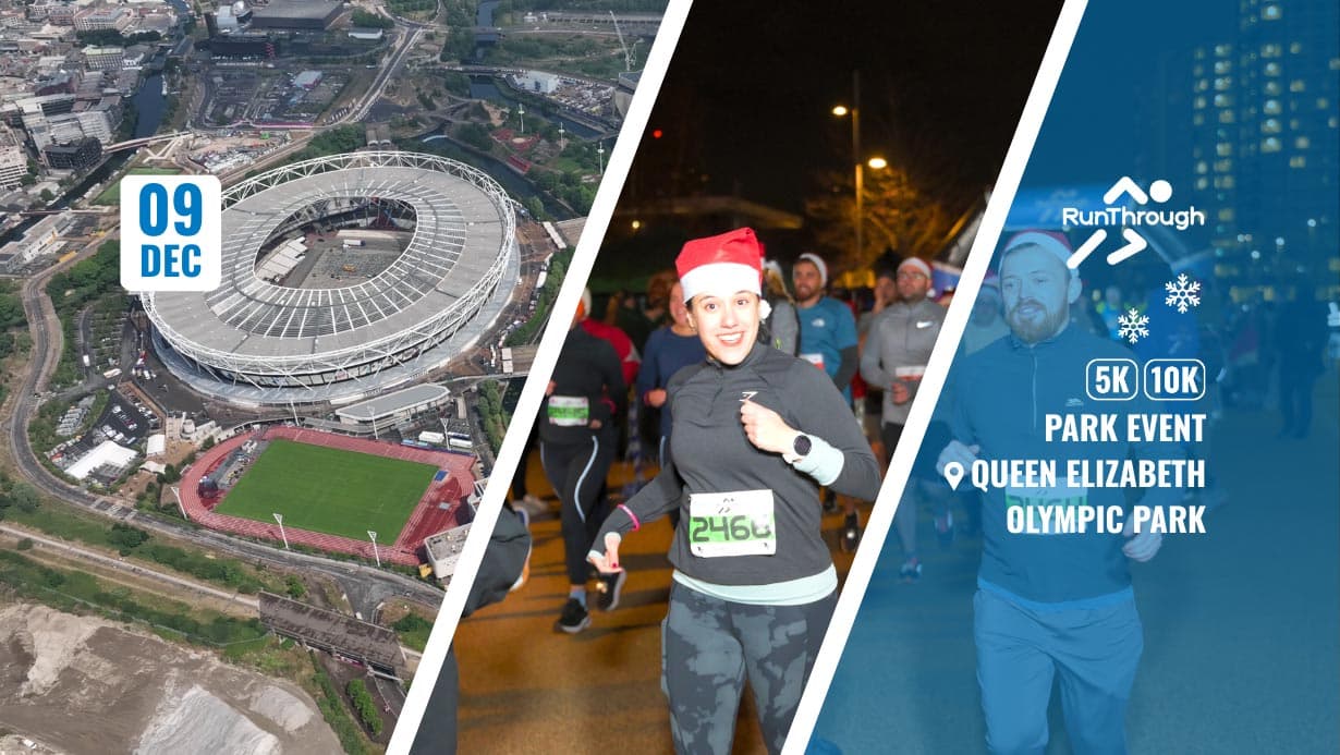 Chase The Moon Queen Elizabeth Olympic Park Christmas Run 5k & 10k December 2026