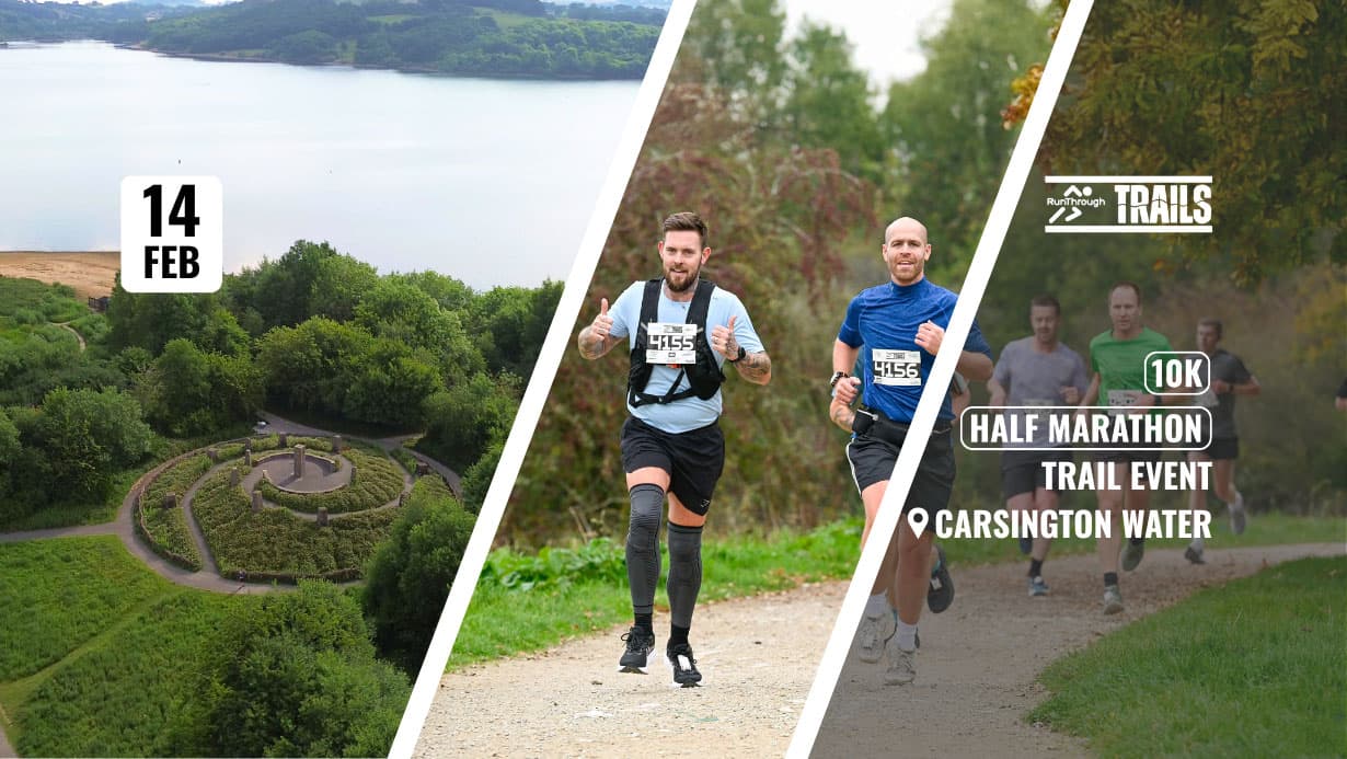 Carsington Water Trail Half Marathon & 10k December 2026