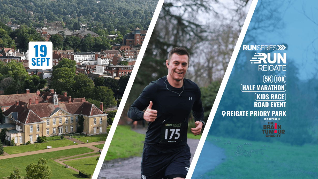 Run Reigate 5k, 10k, Half Marathon & Juniors September 2027