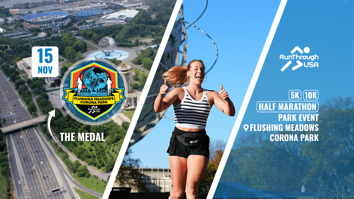 New York 5K, 10K & Half Marathon at Flushing Meadows Corona Park November 2026
