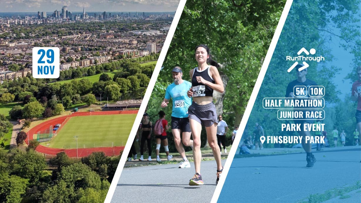 Finsbury Park 5k, 10k, Half Marathon & Junior Run November 2026