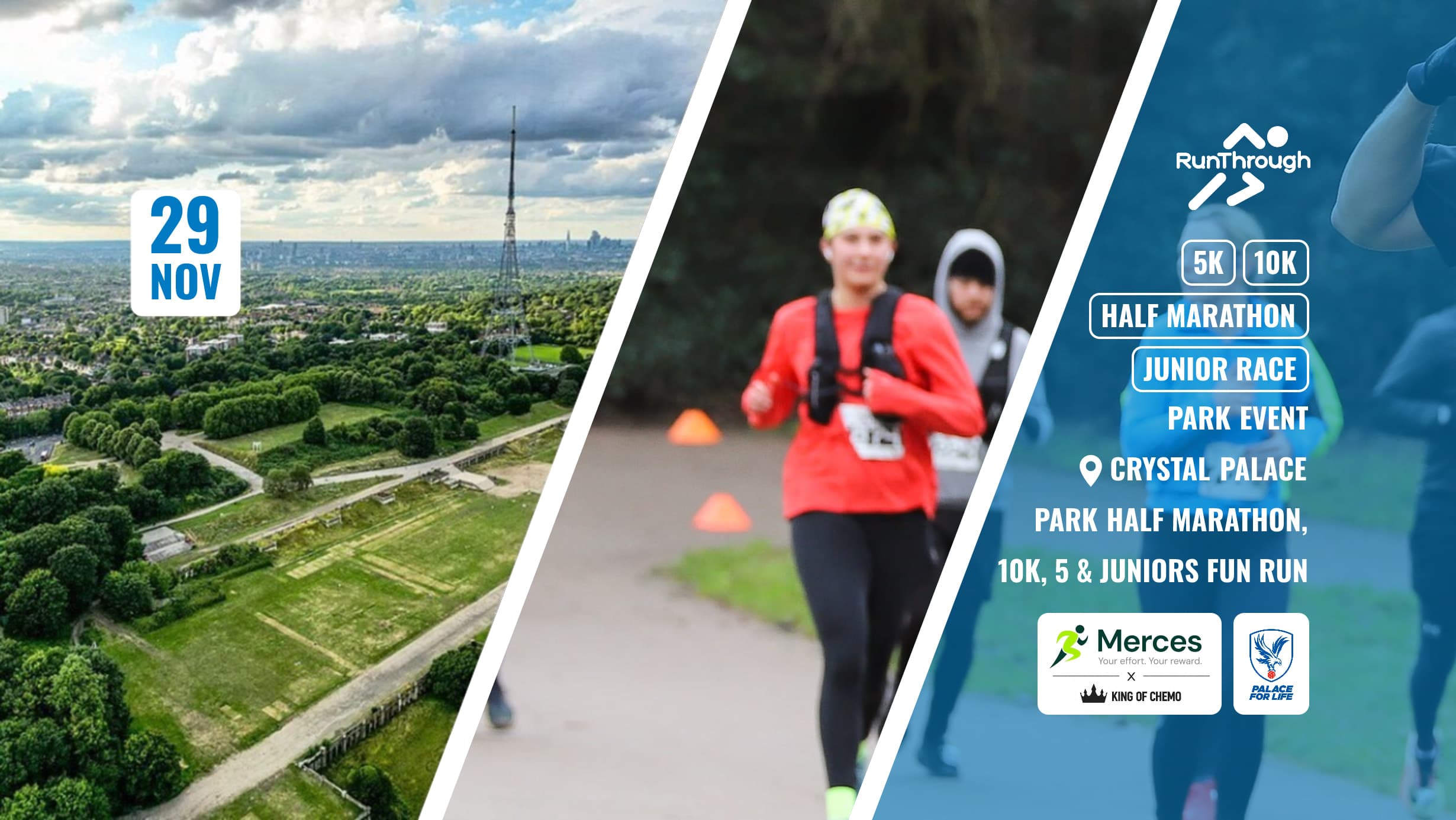 Crystal Palace Park 5k, 10k and Half Marathon November 2026
