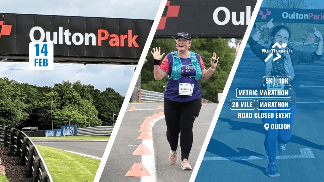 Oulton Park GP 5k, 10k, Half Marathon, Marathon, 20 Mile & Metric Marathon