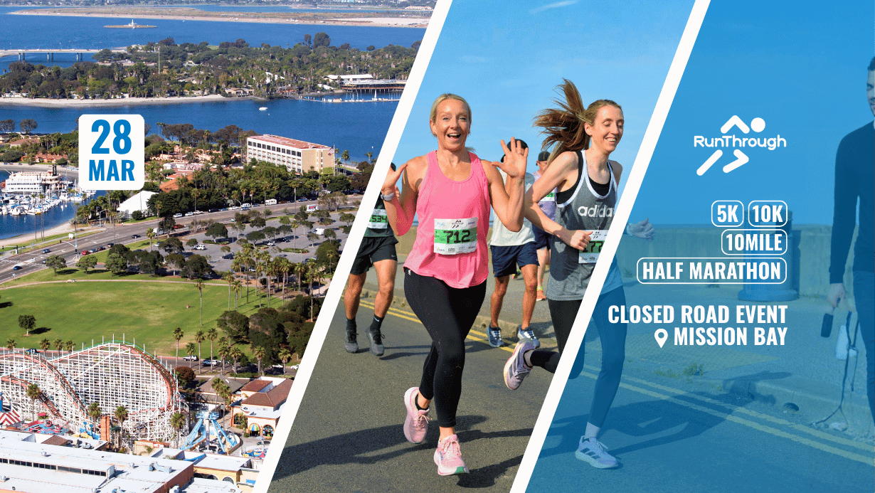 San Diego 5K, 10K, 10 Mile & Half Marathon at Mission Bay