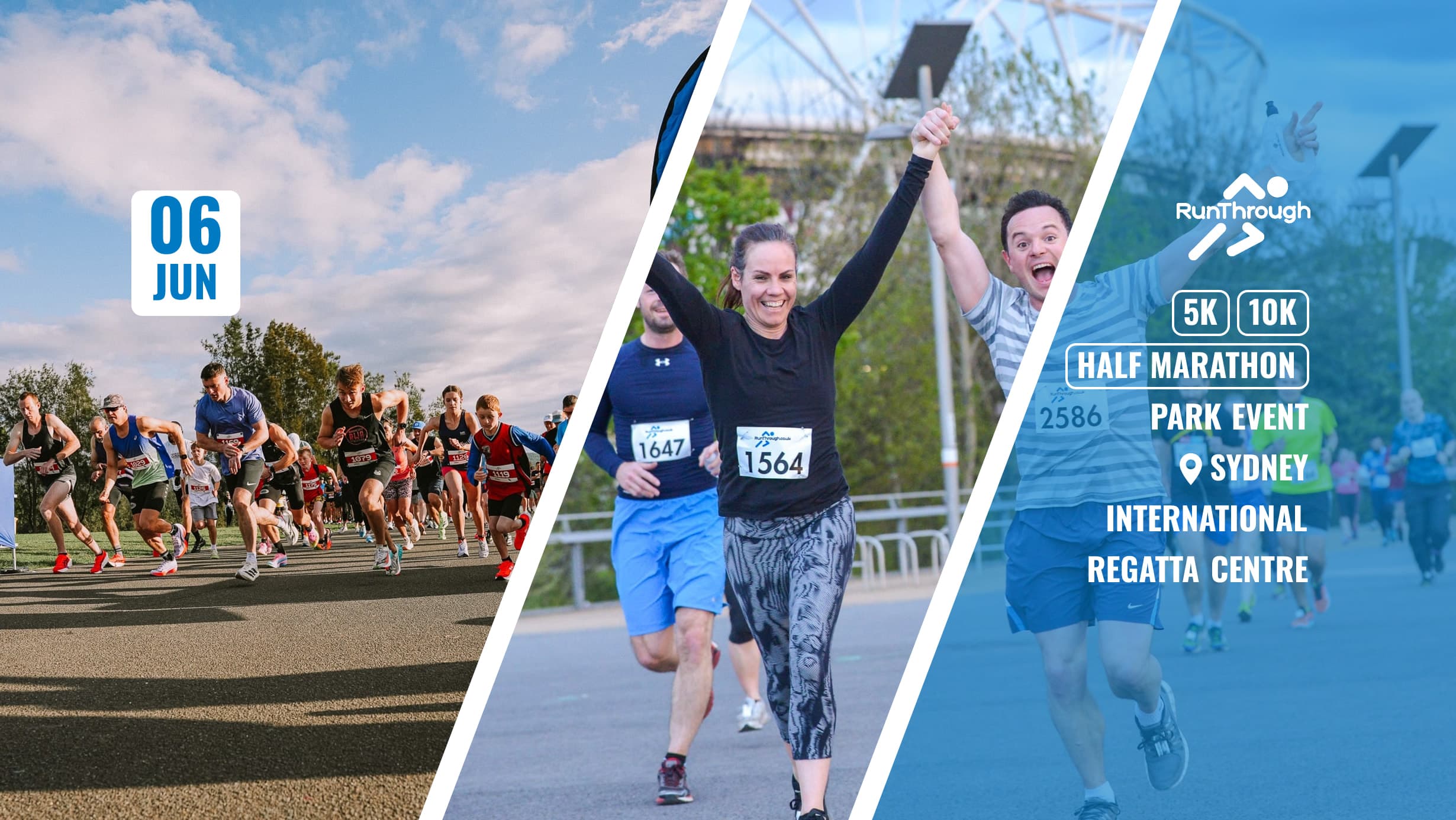 RunThrough Sydney International Regatta Centre 5k, 10k & Half Marathon