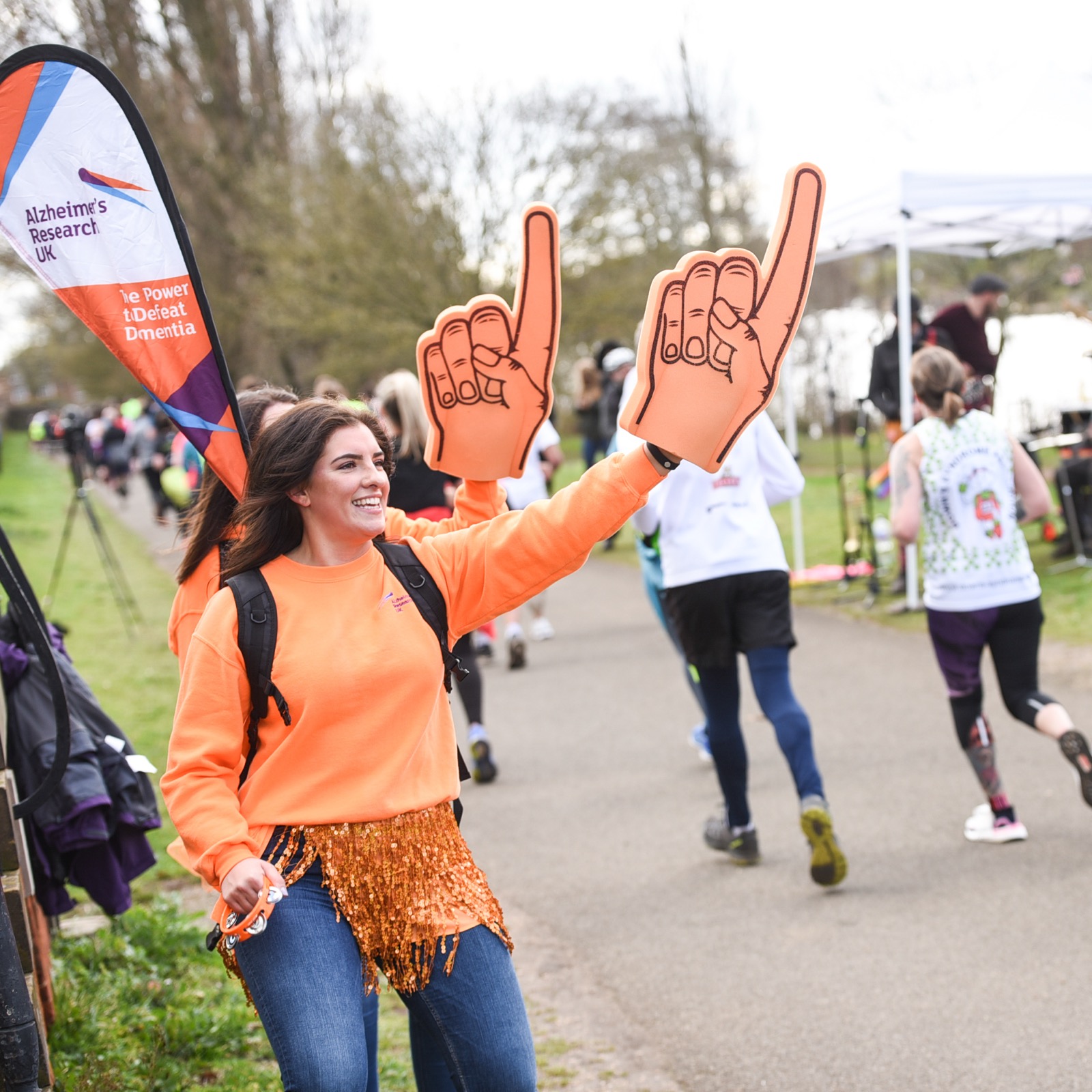 Charity partnerships with RunThrough