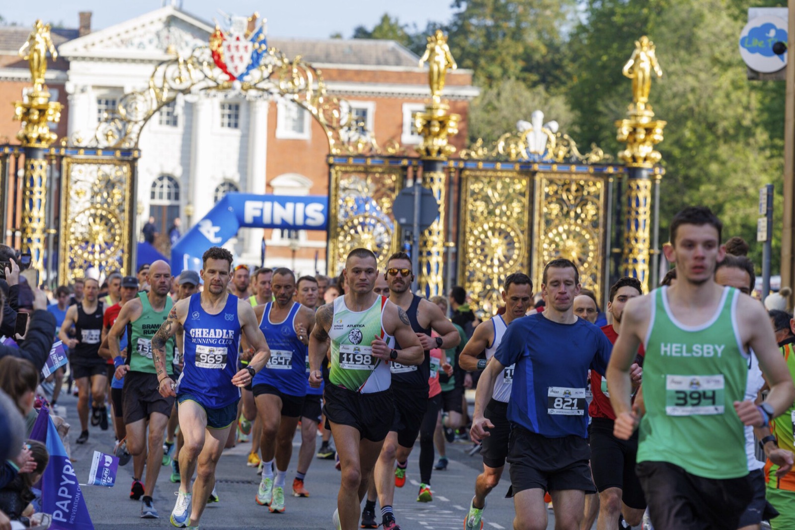 RunThrough event start line