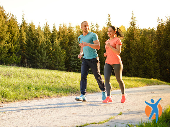 Runners recovering with Voltarol