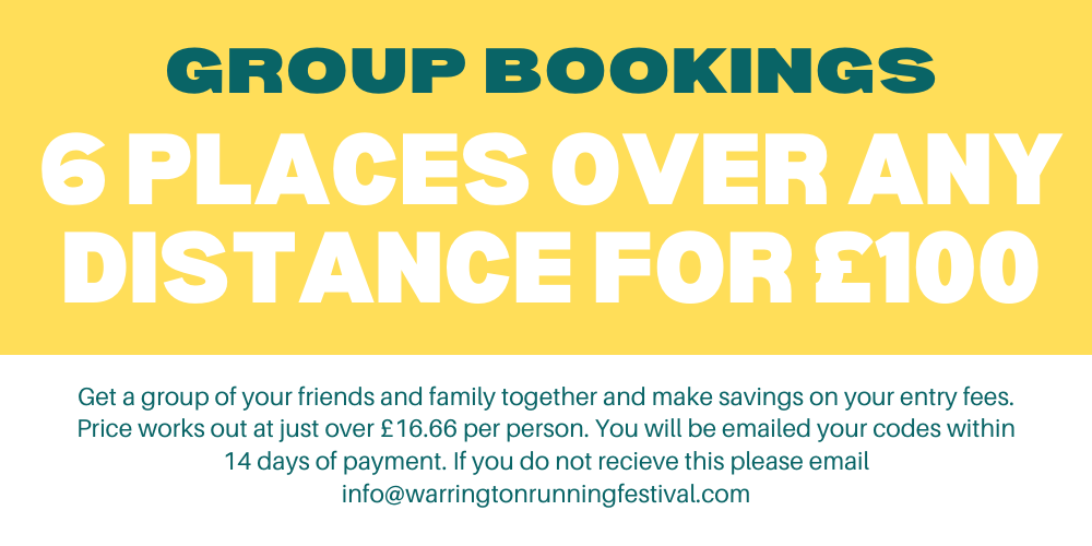 Warrington Group Booking