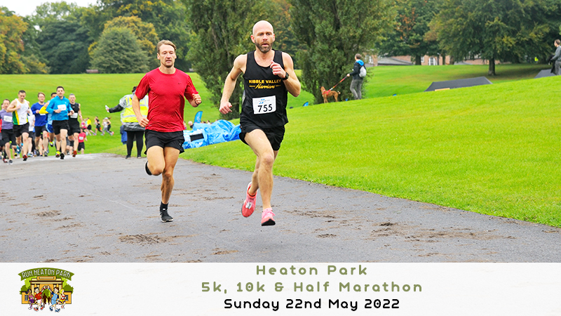 Run Heaton 5k 10k Half Marathon May 2022