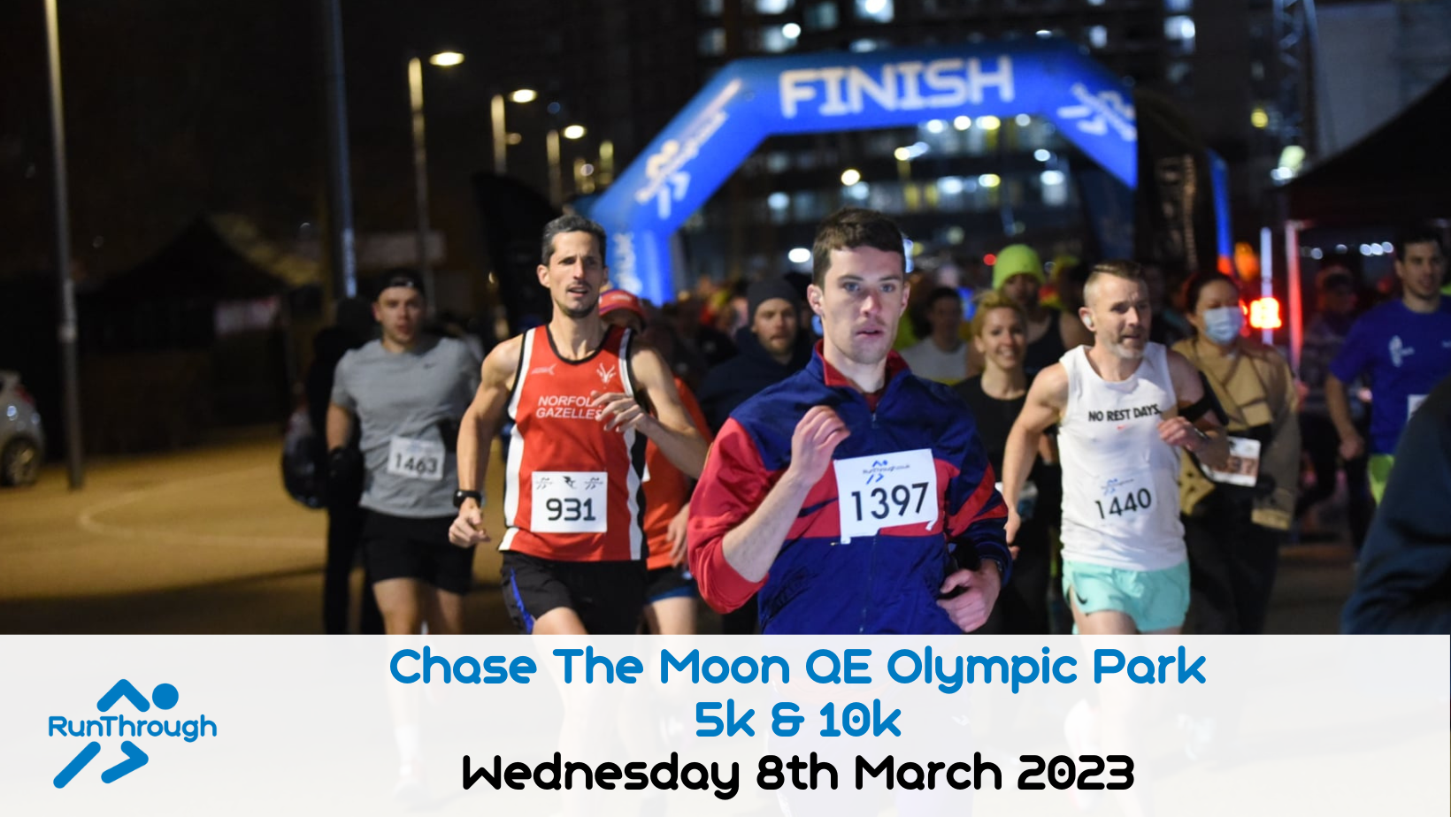Image for RunThrough Chase The Moon QE Olympic Park 5k